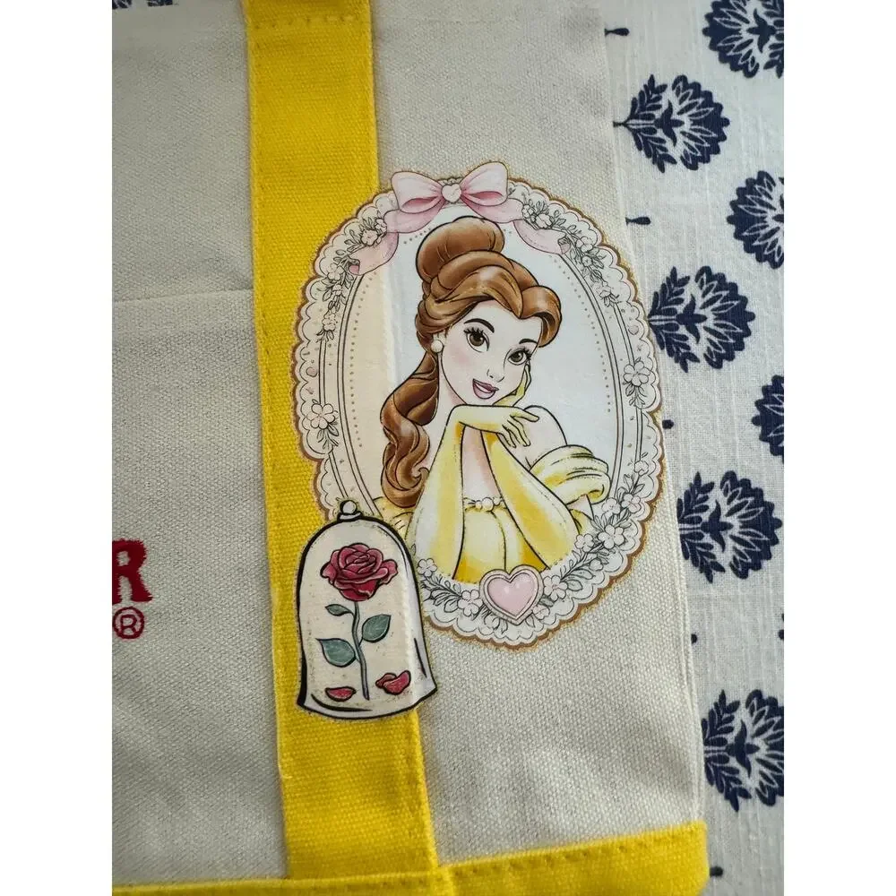 Disney Belle Double Sided Custom Made Trader Joes Mini Tote